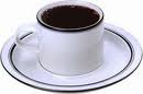 secangkir kopi panas