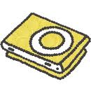 Yellow Ipod Shuffle