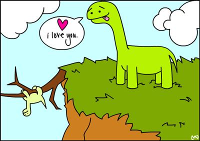 Dinosaur love