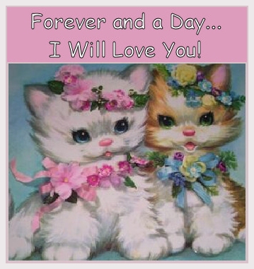 Forever and a day, I will love you