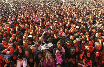 Bestival Crowd