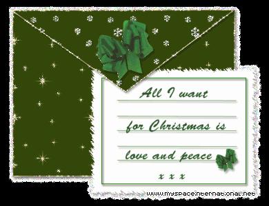 All i want...