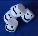 marshmallows smiling