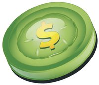 1 fishville fake sand  dollar (dont expect its real)