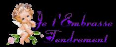 Ange je t'embrasse tendrement