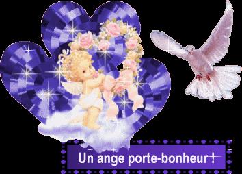 Ange porte bonheur