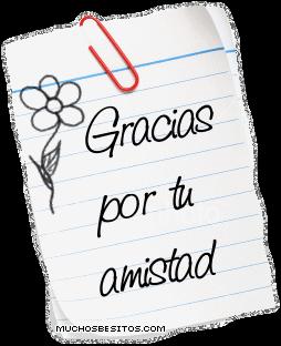 grax for tu amistad