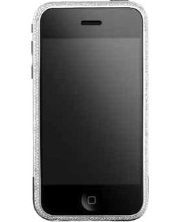 AMOSU TASARIMI APPLE iPHONE  39 bin 600 dolara satılan bu iPhone Londralı tasarımcı Amosu tarafından geliştirilmiş. Amosu, pırlantalarla çevrelediği iPhone’un yanısıra BlackBerry Pearls ve Nokia N95s ile de çalışıyor. Vodafone ile anlaşan iphoneler için Türkiye’de de büyük ilgi bekleniyor. Klasik iPhonelerin ABD’liler beğeniyor.
