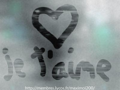 Je t'aime