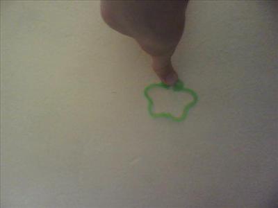 green butterfly