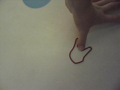 red hand sign