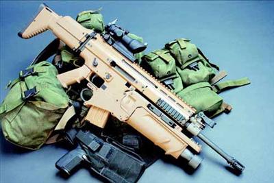machine gun