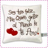 SOY FELIZ TE AMO :: Regalos de verdad en www.galadriel.com.mx