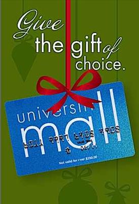 Mall gift card