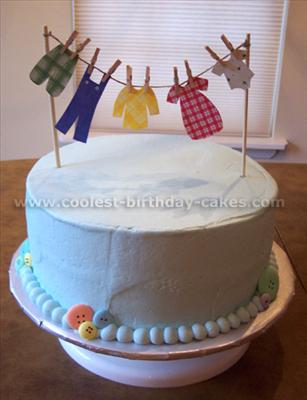 Baby shower cake