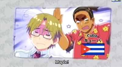 Maple them! 