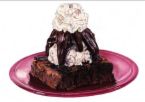 Ice cream brownie