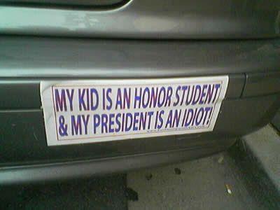 My kid...