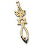 Gold Grafted In Pendant