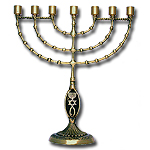 Brass Menorah
