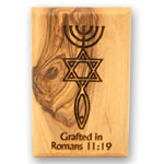 Grafted In on Holy Land Olive Wood