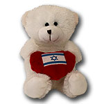 I love Israel Teddy Bear