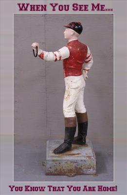 Lawn Jockey!!