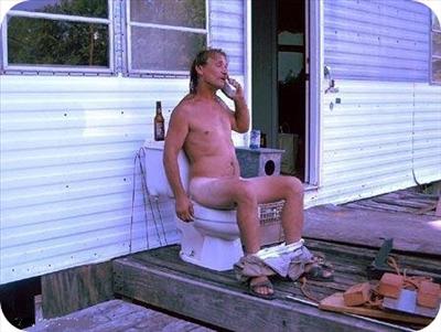 Redneck Public Toilet