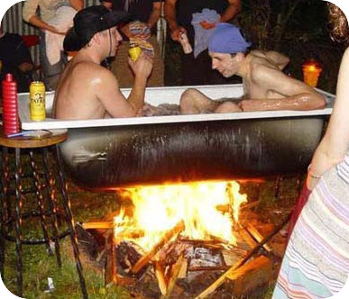 Redneck Hot Tub