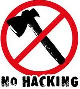 no hacking me