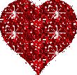Red glitter 