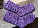 donnys purple socks