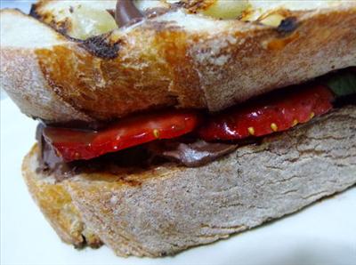 Ciabatta w/Strawberry