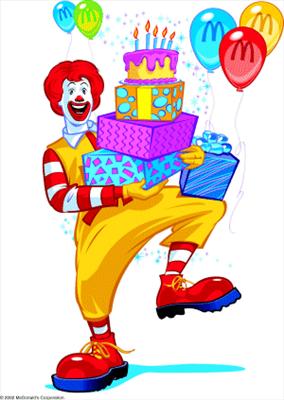 Ronald McDonald birthday!
