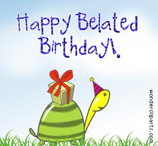 A happy snail birthday!