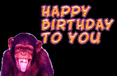 A birthday Ape