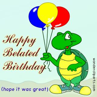 Happy turtle birthday!
