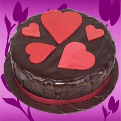Chocolate Love Cake gift 