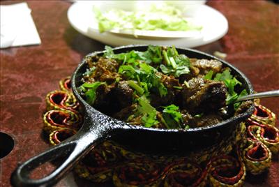 Beef Karhai