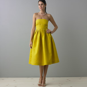 yellow dress