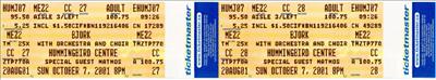 concert tickets