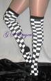 Checkered-booties