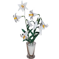 Origami Easter Lily