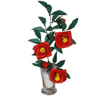 Origami Camellia