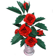 Origami Blooming Rose