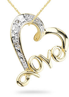 Diamond Love Pendant