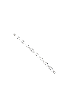 Stainless steel H-shape bracelet