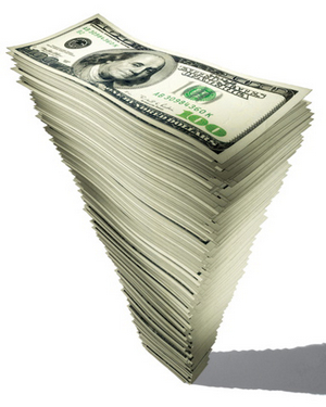 Stack of money