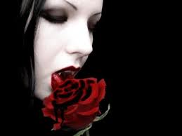 a vamp wit rose