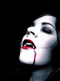 dripping blood